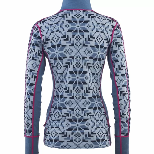 Kari Traa Else Half Zip Baselayer - 100% Merino Wool