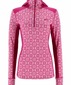 Kari Traa Rose Baselayer Hoodie - 100% Merino Wool