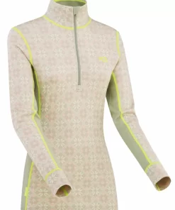 Kari Traa Rose Half Zip Baselayer Top - 100% Merino Wool