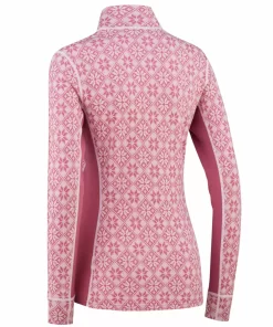 Kari Traa Rose Half Zip Baselayer Top - 100% Merino Wool