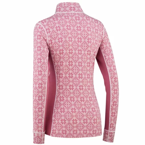 Kari Traa Rose Half Zip Baselayer Top - 100% Merino Wool