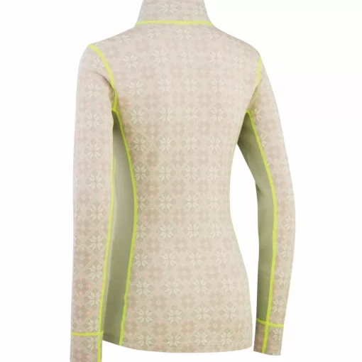 Kari Traa Rose Half Zip Baselayer Top - 100% Merino Wool