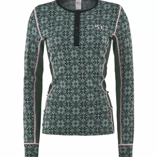 Kari Traa Rose Long Sleeve Baselayer - 100% Merino Wool