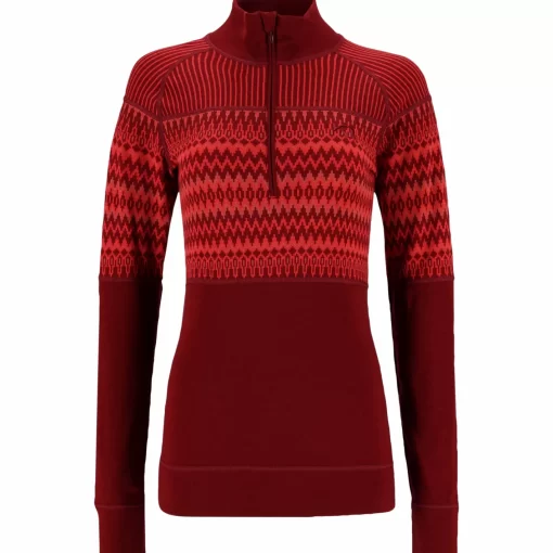 Kari Traa Silja Half Zip Baselayer - 100% Merino Wool