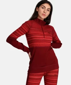 Kari Traa Silja Half Zip Baselayer - 100% Merino Wool