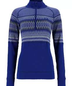 Kari Traa Silja Half Zip Baselayer - 100% Merino Wool