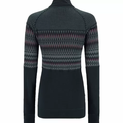 Kari Traa Silja Half Zip Baselayer - 100% Merino Wool