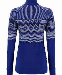 Kari Traa Silja Half Zip Baselayer - 100% Merino Wool