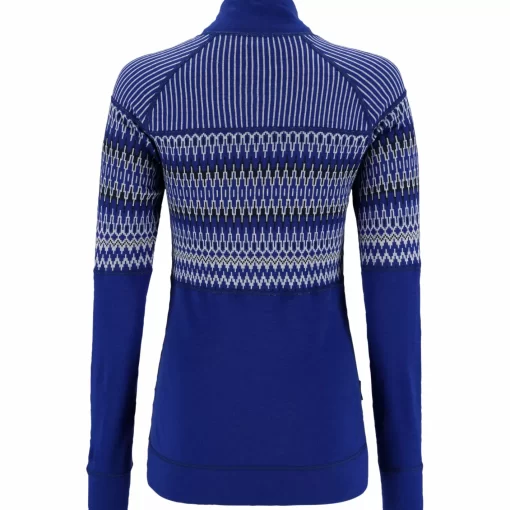 Kari Traa Silja Half Zip Baselayer - 100% Merino Wool