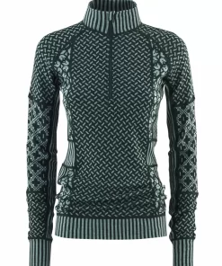 Kari Traa Smekker Half Zip Baselayer - 100% Merino Wool