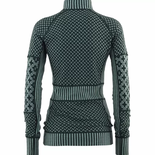 Kari Traa Smekker Half Zip Baselayer - 100% Merino Wool