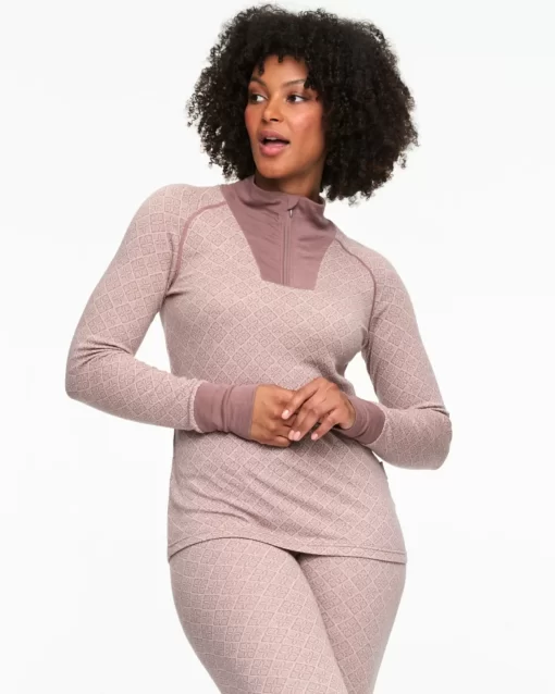 Kari Traa Voss Cashmere Mix Half Zip