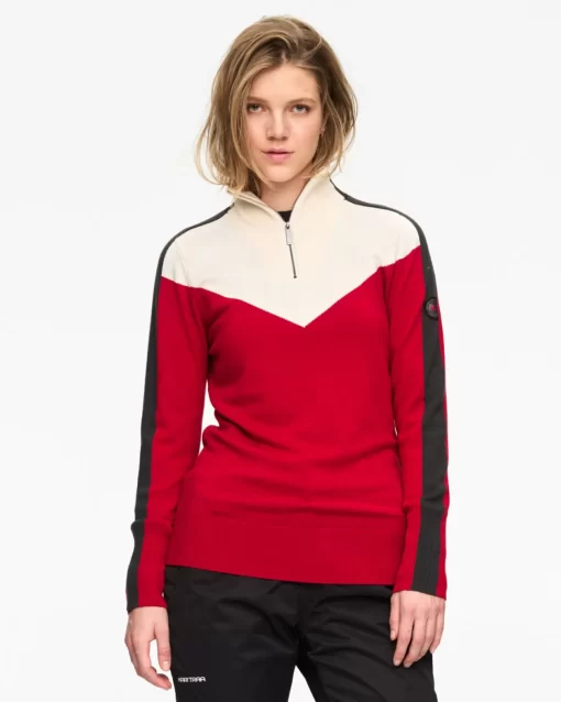 Kari Traa Voss Knit Half Zip